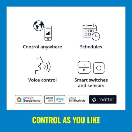 WiZ - LED RGBW Dimmelető szalag 3m LED/24W/230V 2700-5000K Wi-Fi