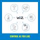 WiZ - LED RGBW Dimmelhető beépíthető lámpa LED/7W/230V Wi-Fi