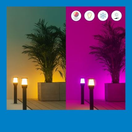 WiZ - LED RGBW dimmelhető kültéri lámpa ELPAS LED/4,8W/12/230V 2700-5000K IP65 Wi-Fi