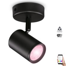 WiZ - LED RGBW Dimmelhető spotlámpa IMAGEO 1xGU10/4,9W/230V CRI 90 Wi-Fi fekete