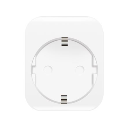 WiZ - Okos konnektor F 2300W + powermeter Wi-Fi SCHUKO