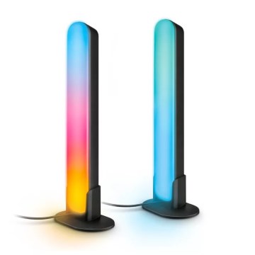 WiZ - SZETT 2x LED RGBIC fényerőszabályozható lámpatest GRADIENT LED/8,2W/230V 2700-6500K Wi-Fi