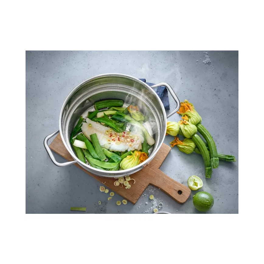 WMF - 20 cm átmérőjű rozsdamentes acél gőzölőbetét