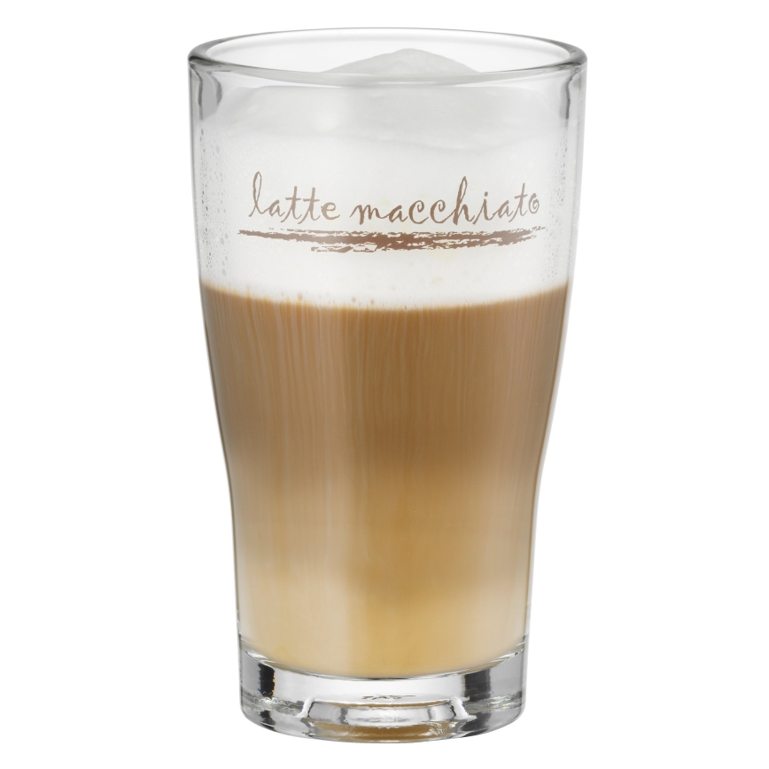 WMF - Latte macchiato pohár és kanál készlet CLEVER & MORE 6 db