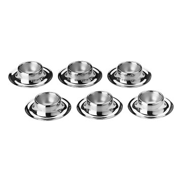 WMF - CROMARGAN AKTUELL 6 darabos rozsdamentes acél tojástartó készlet