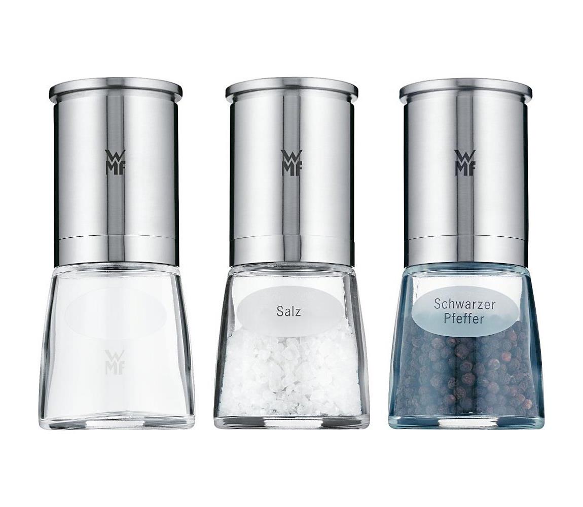 WMF DE LUXE 3 részes rozsdamentes fűszermalom szett 667949990