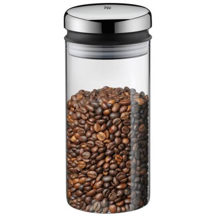 WMF - Élelmiszertartó üveg DEPOT 1l rozsdamentes