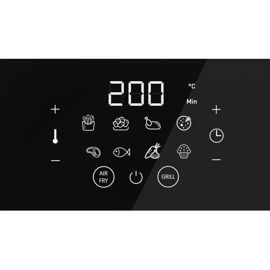 WMF - Forró levegős sütő MULTI TASTE 1550W/230V fekete