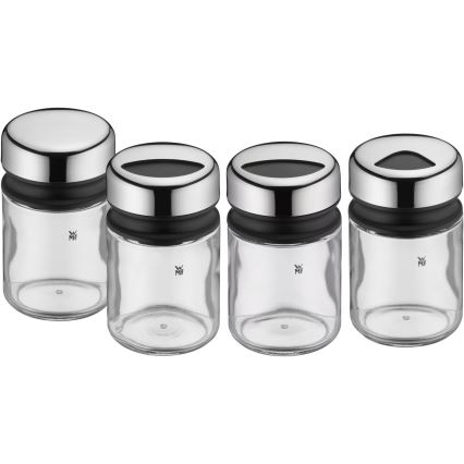 WMF - Fűszertartó készlet 4db DEPOT 9,5 cm rozsdamentes
