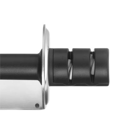 WMF - GOURMET késélező, 42,5 cm, fekete/rozsdamentes acél