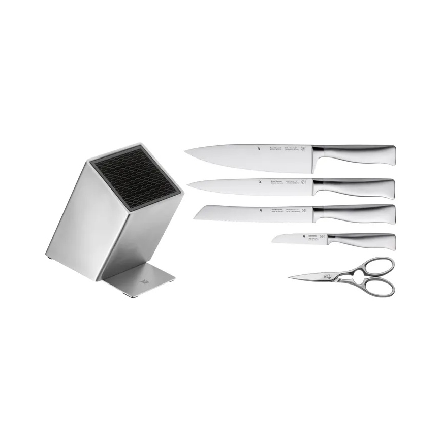 WMF - GRAND GOURMET 6 részes konyhakéskészlet késblokkal