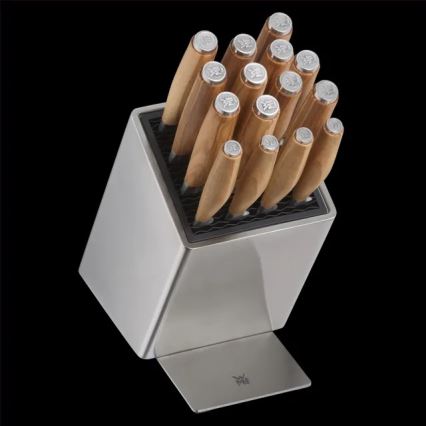 WMF - GRAND WOOD 6 részes konyhai késkészlet késtartóval