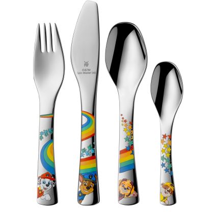WMF - Gyermek étkészlet és evőeszközkészlet Paw Patrol 6db