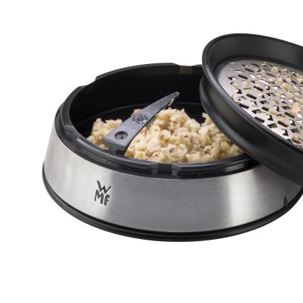 WMF - gyömbérreszelő, átmérő 9 cm, rozsdamentes acél/fekete