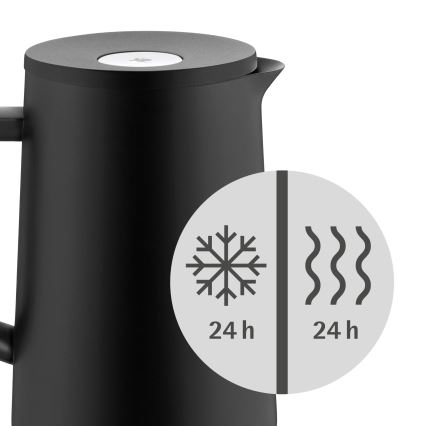 WMF - IMPULSE hőszigetelt kancsó, fekete, 1 l