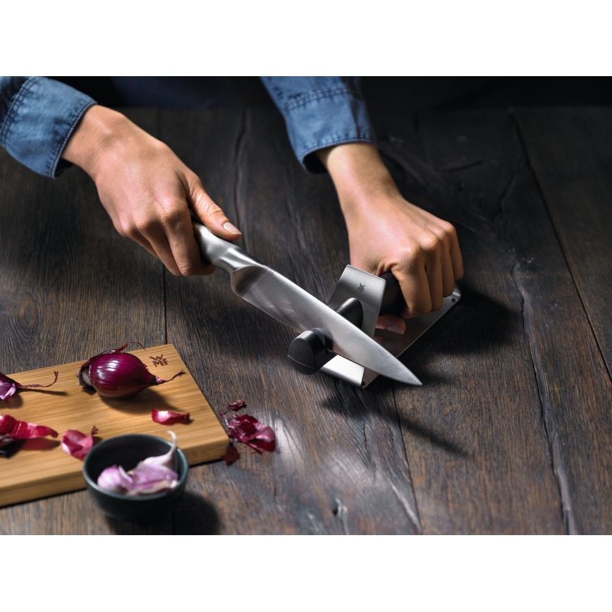 WMF - Késélező GOURMET 22,3 cm fekete/rozsdamentes