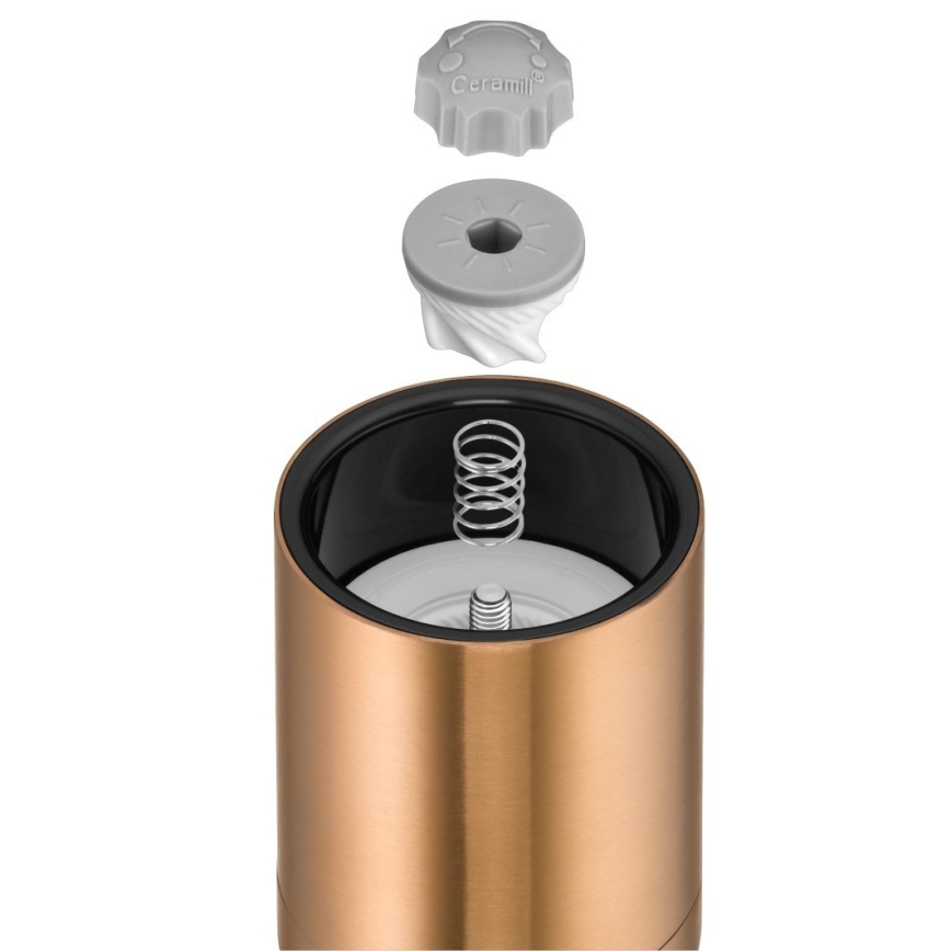 WMF - KÉSZLET 2x Fűszerdaráló DE LUXE réz