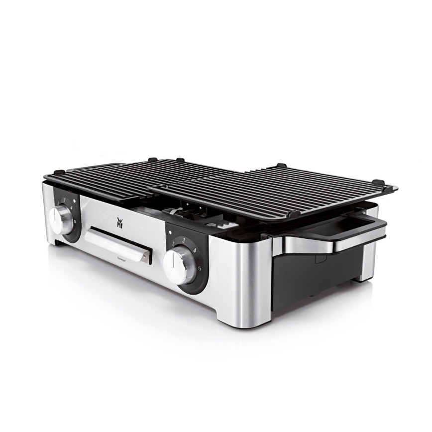 WMF - Asztali elektromos grill LONO 2400W/230V rozsdamentes acél