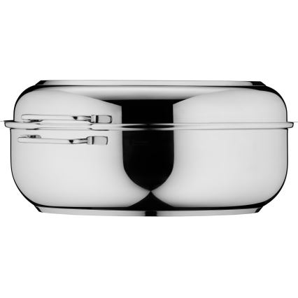 WMF - Ovális sütőedény fedéllel  41x28,5 x18 cm rozsdamentes