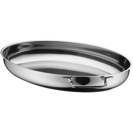 WMF - Ovális sütőedény fedéllel  41x28,5 x18 cm rozsdamentes
