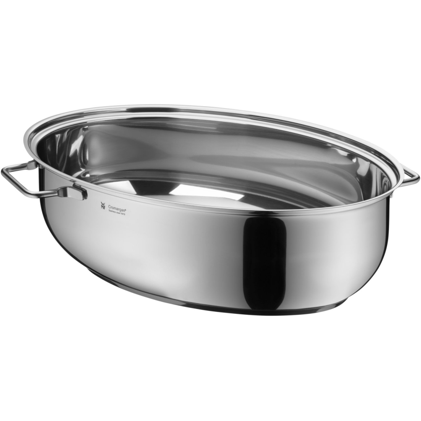 WMF - Ovális sütőedény fedéllel  41x28,5 x18 cm rozsdamentes