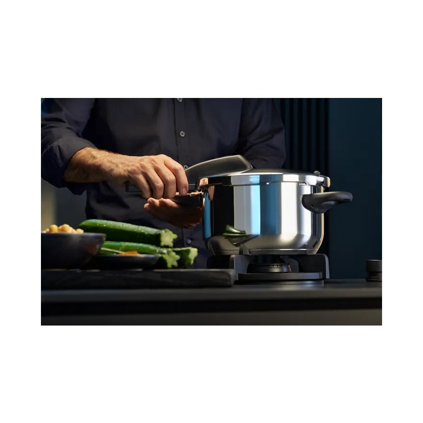 WMF - PERFECT rozsdamentes acél nyomásfőző készlet 8,5 l + 4,5 l