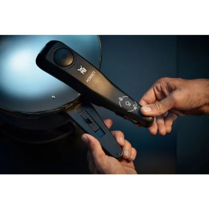 WMF - PERFECT rozsdamentes acél nyomásfőző szett 6,5 l + 3 l