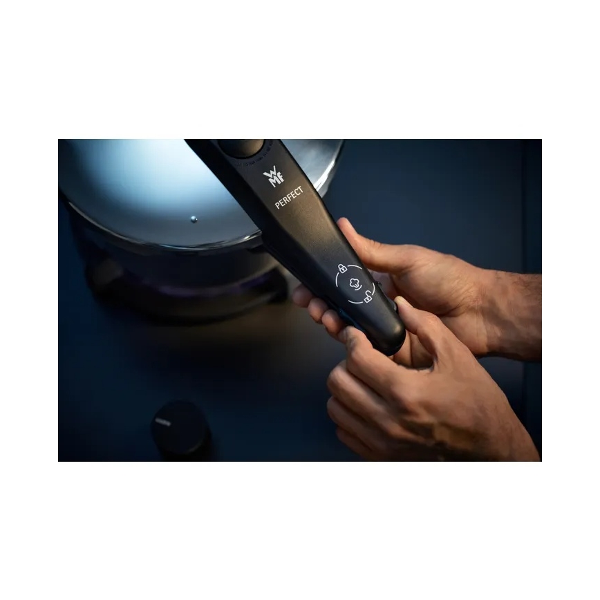 WMF - PERFECT rozsdamentes acél nyomásfőző szett 6,5 l + 3 l