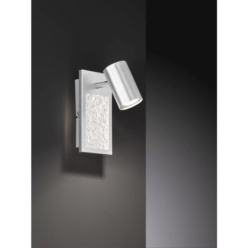 Wofi 11589 - LED fali spotlámpa BALI 1xGU10/5W/230V + LED/6W/230V