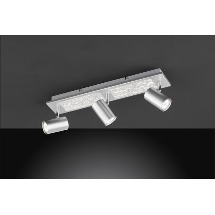 Wofi 11591 - LED spotlámpa BALI 3xGU10/5W/230V + 2xLED/6W/230V 3000K