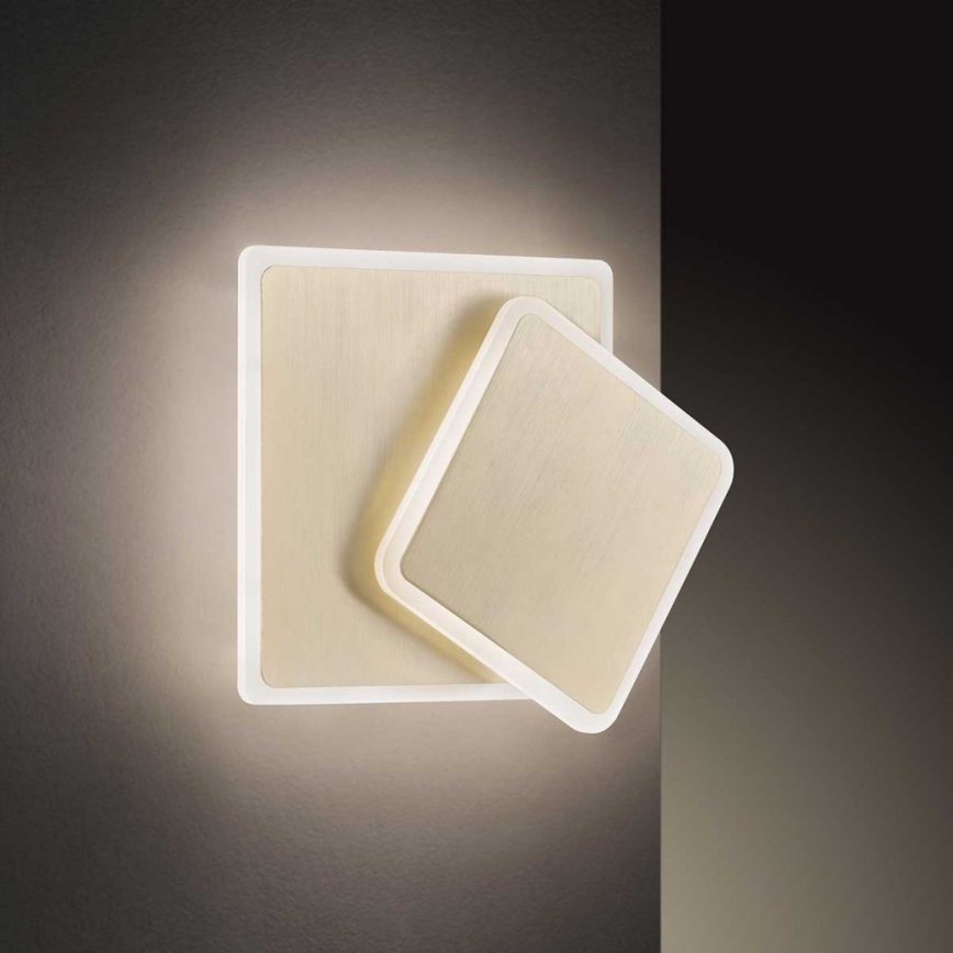 Wofi 12051 - LED Mennyezeti lámpa SUTTER LED/10,5W/230V 3000K arany