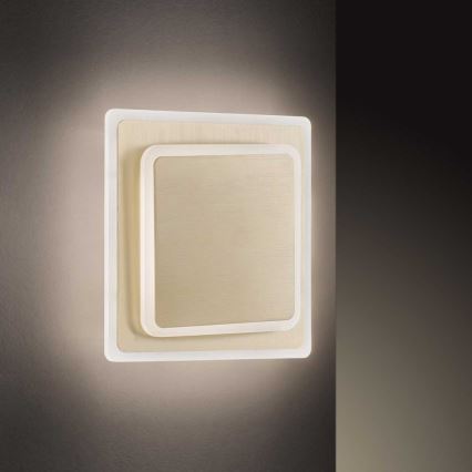 Wofi 12051 - LED Mennyezeti lámpa SUTTER LED/10,5W/230V 3000K arany