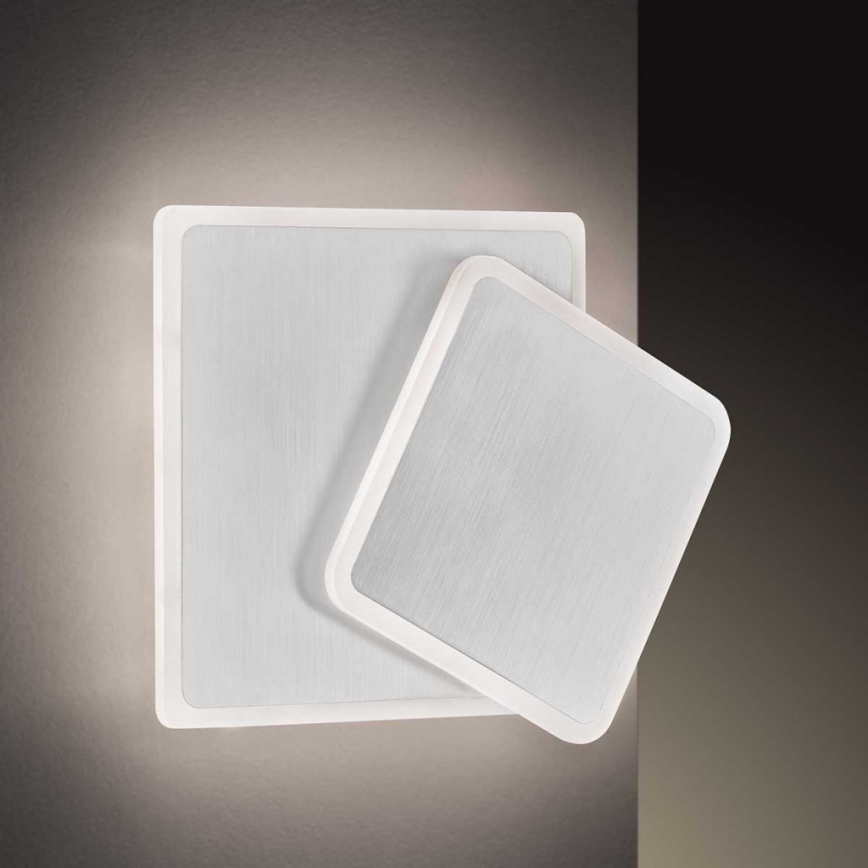 Wofi 12052 - LED Mennyezeti lámpa SUTTER LED/10,5W/230V 3000K matt króm