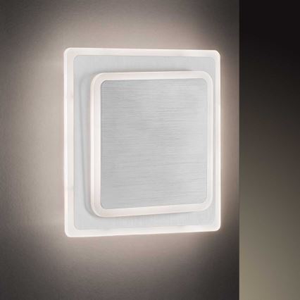 Wofi 12052 - LED Mennyezeti lámpa SUTTER LED/10,5W/230V 3000K matt króm