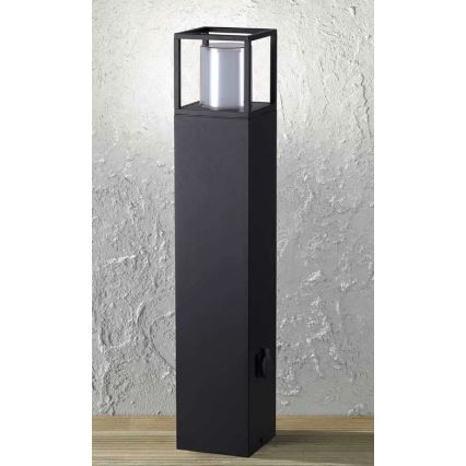 Wofi 12234 - LED kültéri lámpa aljzattal FILIA LED/8,5W/230V IP54 80 cm SCHUKO