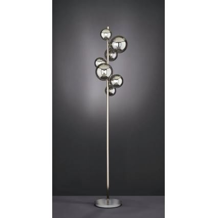 Wofi 3014-705W - LED Állólámpa VILLA 7xG9/3W/230V fekete