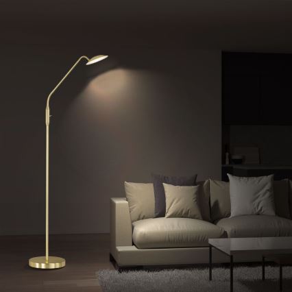 Wofi 3446.01.32.7000 - LED Dimmelhető állólámpa ORTA LED/12W/230V réz