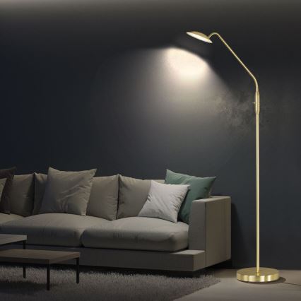 Wofi 3446.01.32.7000 - LED Dimmelhető állólámpa ORTA LED/12W/230V réz