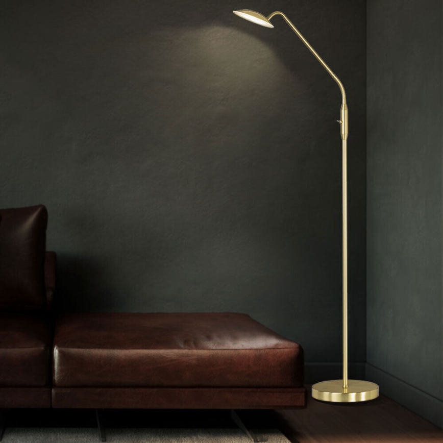 Wofi 3446.01.32.7000 - LED Dimmelhető állólámpa ORTA LED/12W/230V réz