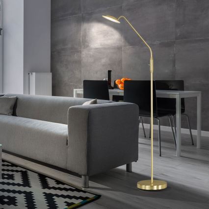 Wofi 3446.01.32.7000 - LED Dimmelhető állólámpa ORTA LED/12W/230V réz