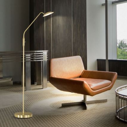 Wofi 3446.01.32.7000 - LED Dimmelhető állólámpa ORTA LED/12W/230V réz