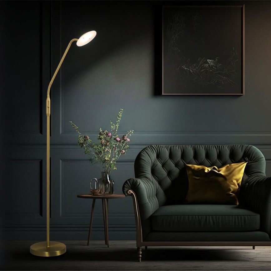 Wofi 3446.01.32.7000 - LED Dimmelhető állólámpa ORTA LED/12W/230V réz