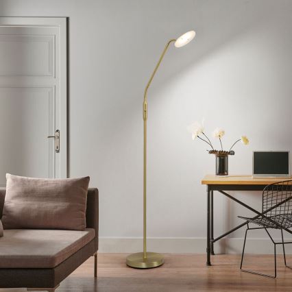 Wofi 3446.01.32.7000 - LED Dimmelhető állólámpa ORTA LED/12W/230V réz