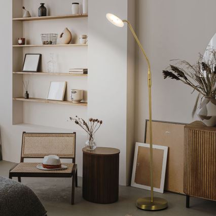 Wofi 3446.01.32.7000 - LED Dimmelhető állólámpa ORTA LED/12W/230V réz