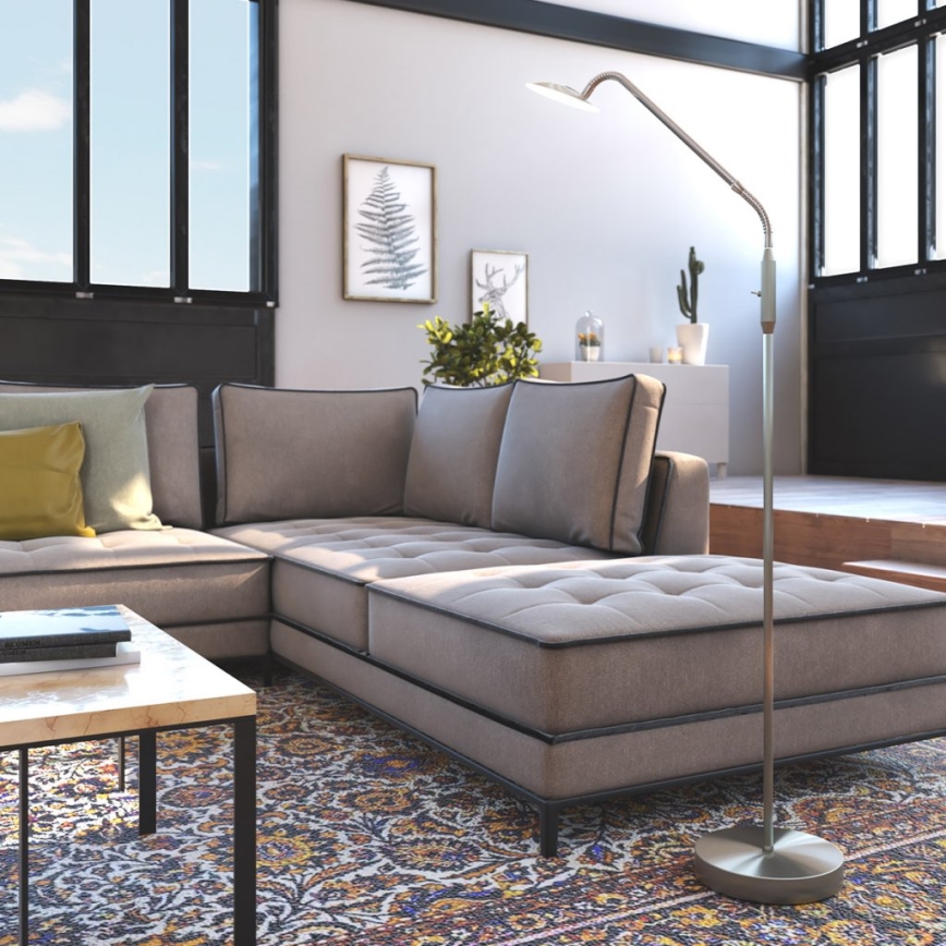 Wofi 3446.01.54.7000 - LED Dimmelhető állólámpa ORTA LED/12W/230V fényezett króm