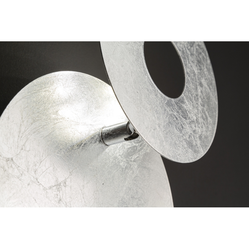 Wofi 4048-203R - LED Fali lámpa BAYONNE LED/6,5W/230V ezüst