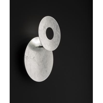 Wofi 4048-203R - LED Fali lámpa BAYONNE LED/6,5W/230V ezüst