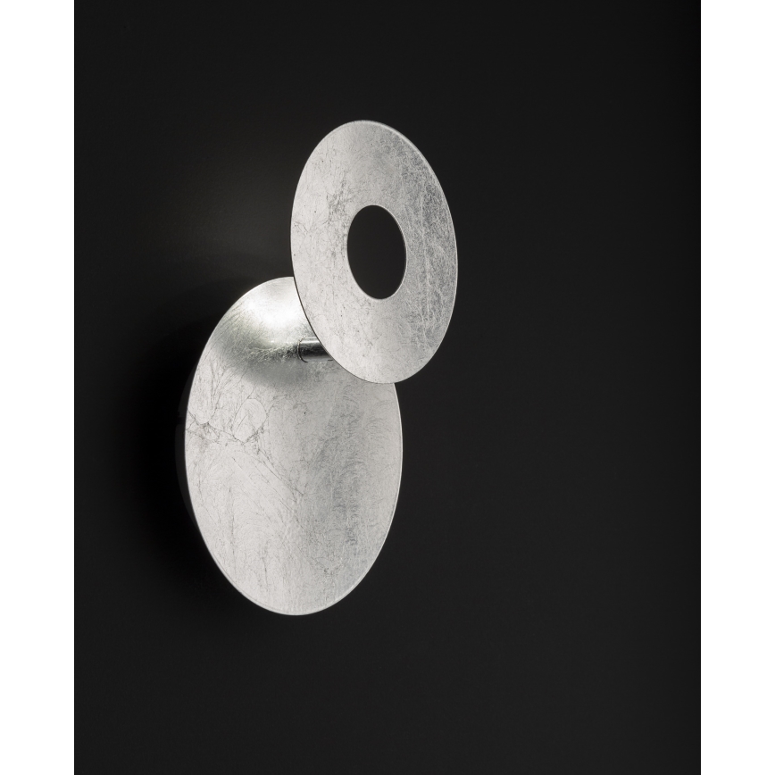 Wofi 4048-203R - LED Fali lámpa BAYONNE LED/6,5W/230V ezüst