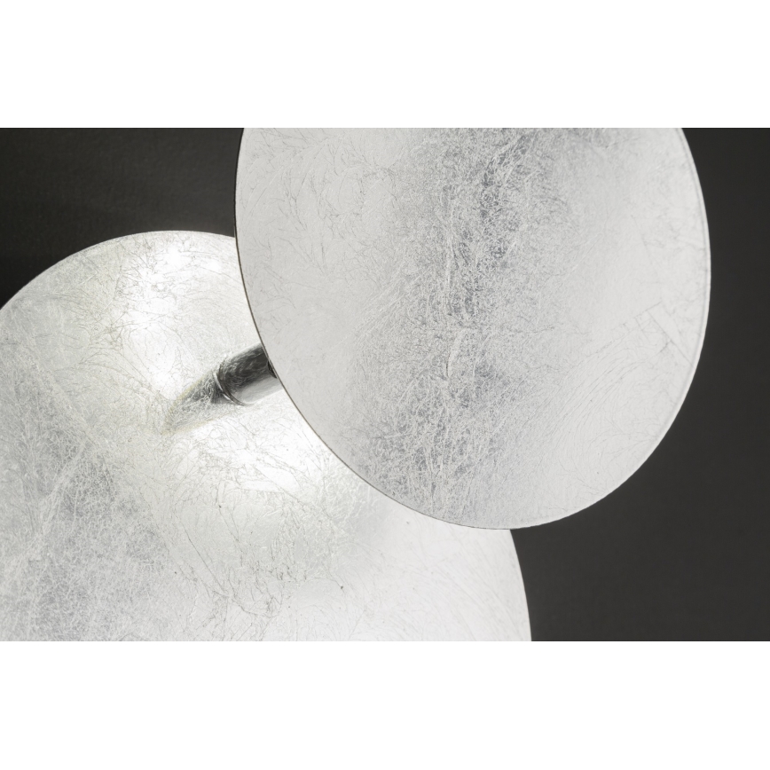 Wofi 4048-303R - LED Fali lámpa BAYONNE LED/6,5W/230V ezüst