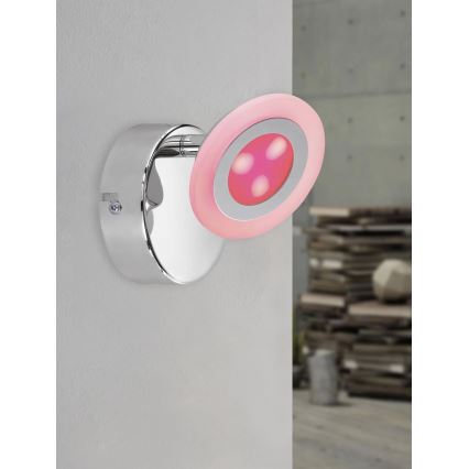 Wofi 4228.02.01.6000 - LED RGB Dimmelhető spotlámpa GEMMA LED/5W/230V + távirányító